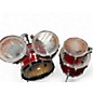 Used Pearl 5 Piece BLX 5PC Trans Red Drum Kit