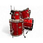 Used Pearl 5 Piece BLX 5PC Trans Red Drum Kit