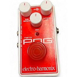 Used Electro-Harmonix Nano POG Polyphonic Octave Generator Effect Pedal