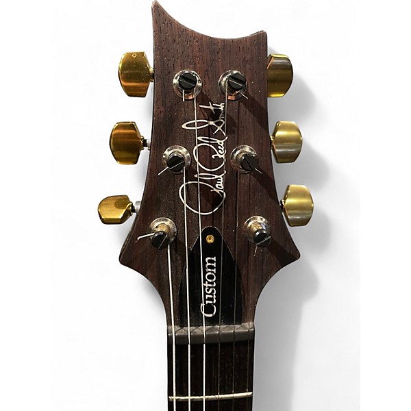 Used 2022 PRS Custom 24 10 Top Charcoal Solid Body Electric Guitar