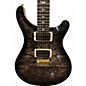 Used 2022 PRS Custom 24 10 Top Charcoal Solid Body Electric Guitar