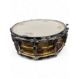 Used Ludwig 14X5 bronzephonic bronze Drum