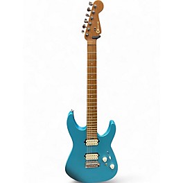 Used Charvel PRO MOD DK24 MATTE BLUE FROST Solid Body Electric Guitar