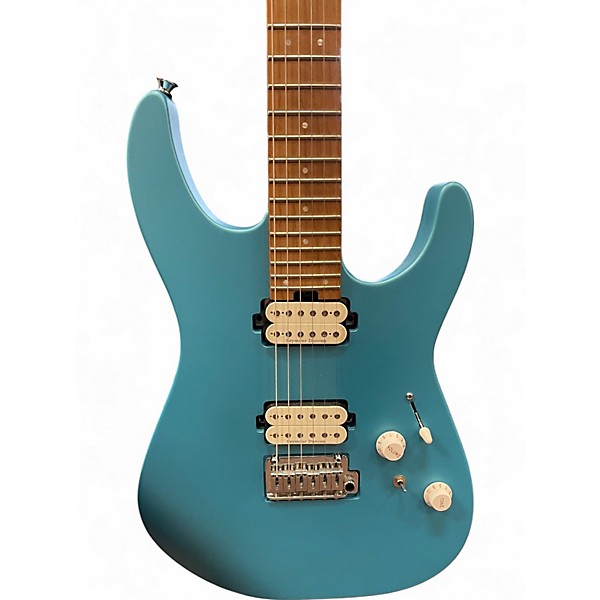 Used Charvel PRO MOD DK24 MATTE BLUE FROST Solid Body Electric Guitar