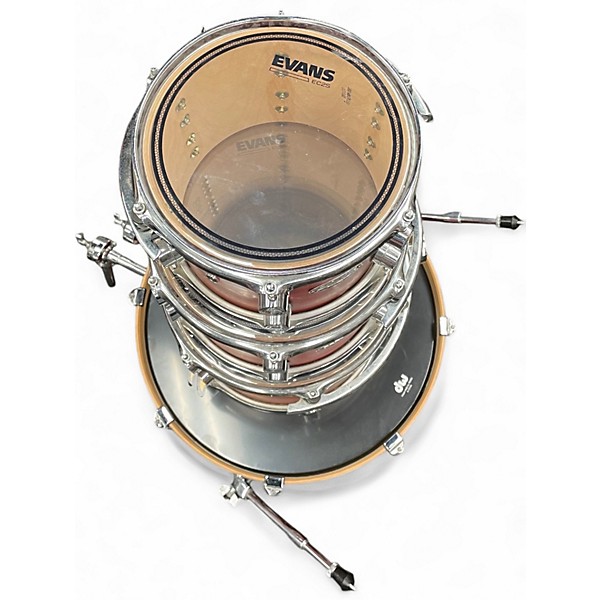 Used PDP by DW 4 Piece FS SERIES Trans Red Drum Kit