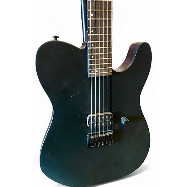 Used ESP te-201 Black Solid Body Electric Guitar
