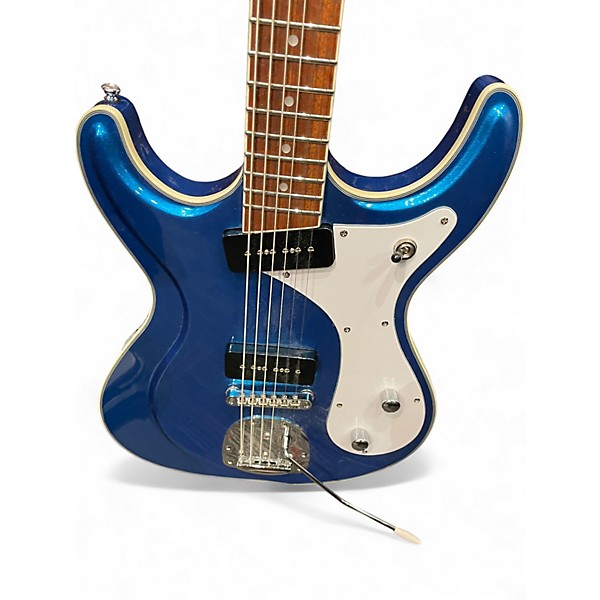 Used Eastwood SIDEJACK BARITONE GUITAR Blue Baritone Guitars