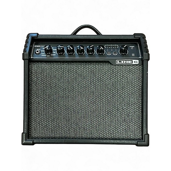 Used Line 6 Spider V 20 MkII 20w 1x8 Guitar Combo Amp