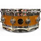 Used DW 5.5X14 Edge Series Snare GOLD SPARKLE Drum thumbnail