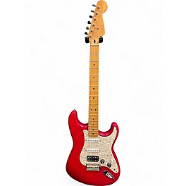 Used Fender FSR Standard Stratocaster Trans Red Solid Body Electric Guitar