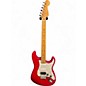 Used Fender FSR Standard Stratocaster Trans Red Solid Body Electric Guitar thumbnail