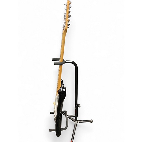 Vintage 1980s Fender American Standard Stratocaster BLACK Solid Body Electric Guitar