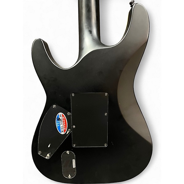 Used Schecter Guitar Research Blackjack ATX Black Solid Body Electric Guitar