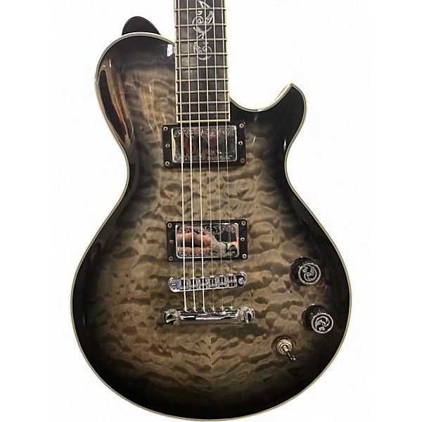 Used Michael Kelly PATRIOT GLORY Black Solid Body Electric Guitar