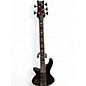 Used Schecter Guitar Research Stiletto Extreme 5 String  Crimson Burst Electric Bass Guitar thumbnail