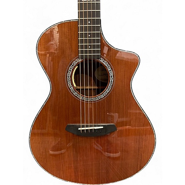 Used Breedlove Legacy Concert Natural Acoustic Electric Guitar