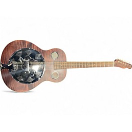 Used Fender Brown Derby Mahogany Resonator Guitar