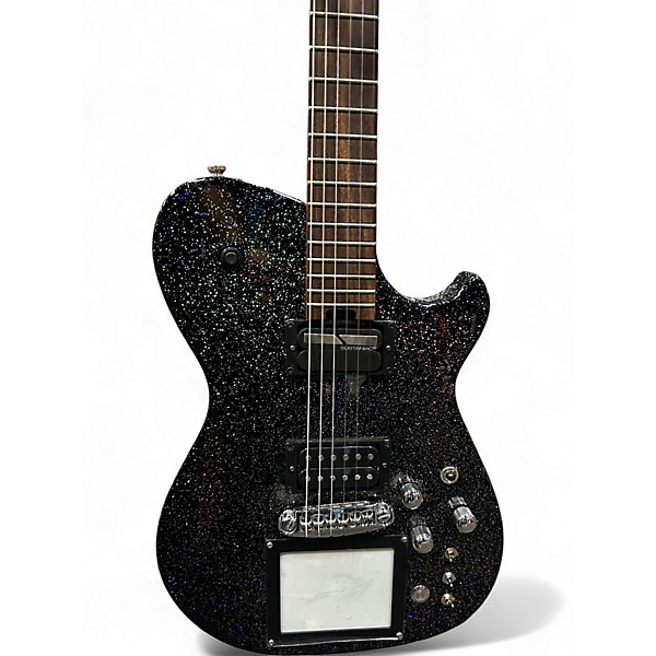 Used Cort mbm1 with kaoss controller sparkle black Solid Body Electric Guitar