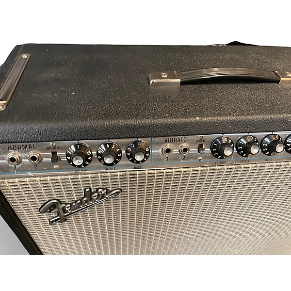 Used Fender 1973 Pro Reverb Tube Guitar Combo Amp