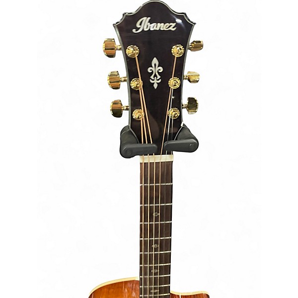 Used Ibanez AE340FMH Tobacco Burst Acoustic Electric Guitar