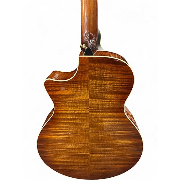 Used Ibanez AE340FMH Tobacco Burst Acoustic Electric Guitar