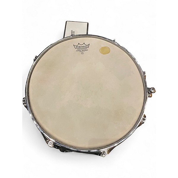Used Orange County Drum & Percussion 14X5 Venice Series Snare White and Black Zebra Drum