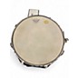Used Orange County Drum & Percussion 14X5 Venice Series Snare White and Black Zebra Drum