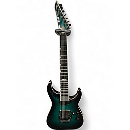 Used ESP eii horizon 7 Emerald Green Solid Body Electric Guitar