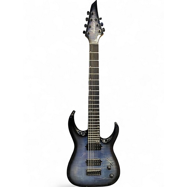 Used Jackson Pro Series Misha Mansoor Signature Juggernaut HT7FM Ocean Blue Burst Solid Body Electric Guitar