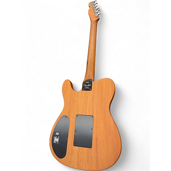 Used Fender American Acoustasonic Telecaster Natural Acoustic Electric Guitar