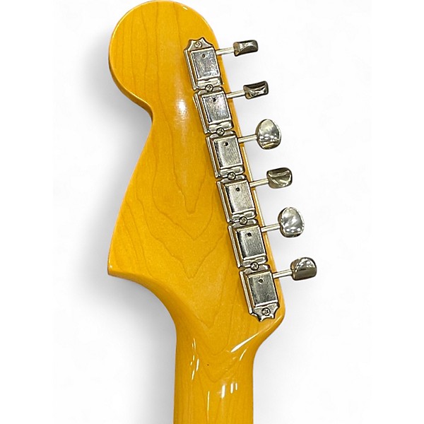 Used Fender Johnny Marr Signature Jaguar Olympic White Solid Body Electric Guitar