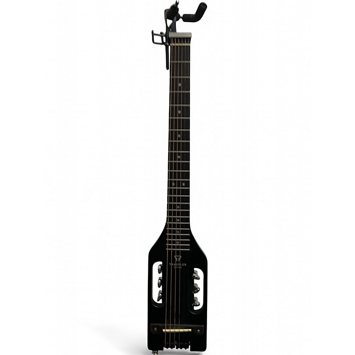 Used Traveler Guitar Ultra Light Black Acoustic Guitar Black
