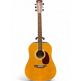 Used Vineyard DG-22 Natural Acoustic Guitar