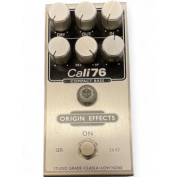 Origin Effects Cali76 Compact Bass Compressor Pedal - Super