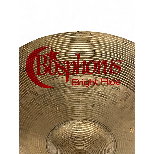 Used Bosphorus Cymbals 20in EBC SERIES BRIGHT RIDE Cymbal