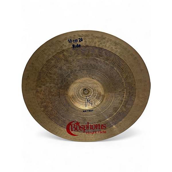Used Bosphorus Cymbals 20in EBC SERIES BRIGHT RIDE Cymbal
