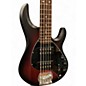Used Sterling by Music Man Ray5 5 String ruby red burst Electric Bass Guitar