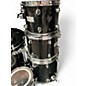 Used Mapex 6 Piece SATURN SERIES SHELL PACK BLACK Drum Kit