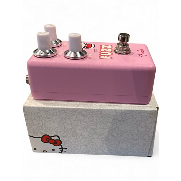 Used Fender Hello Kitty Fuzz Effect Pedal