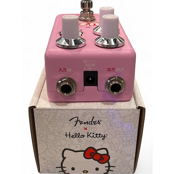 Used Fender Hello Kitty Fuzz Effect Pedal
