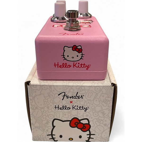 Used Fender Hello Kitty Fuzz Effect Pedal