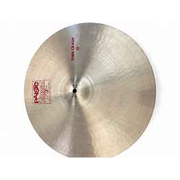 Used Paiste 18in 2002 Thin Crash Cymbal