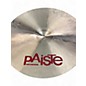 Used Paiste 18in 2002 Thin Crash Cymbal
