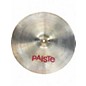 Used Paiste 16in 2002 Power Crash Cymbal