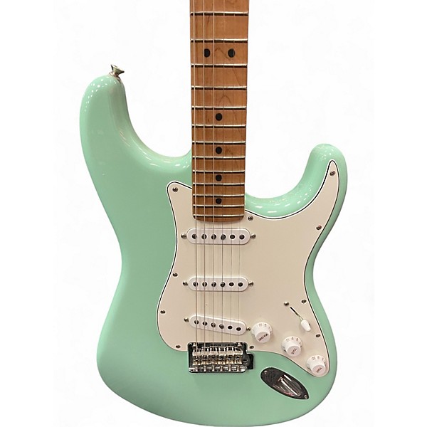 Used Fender Player Stratocaster Seafoam Green Solid Body Electric Guitar