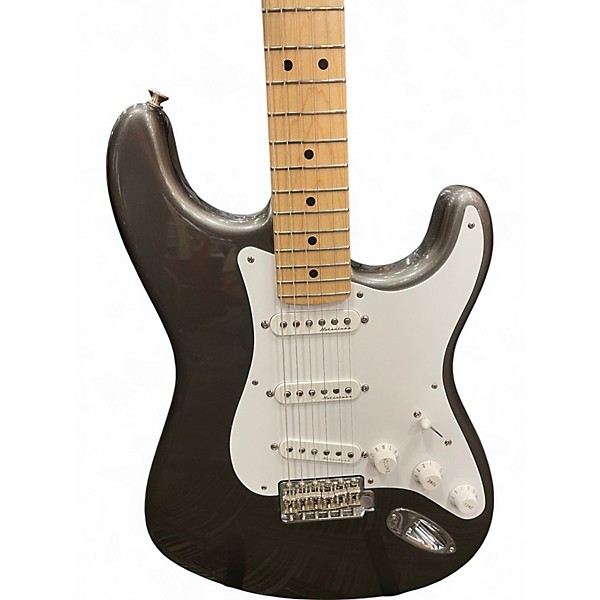 Used Fender Artist Series Eric Clapton Stratocaster Pewter Solid Body Electric Guitar