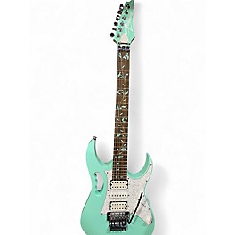 Used Ibanez JEM70V Steve Vai Signature Turquoise Solid Body Electric Guitar