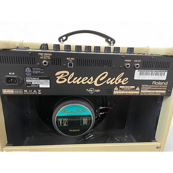 Used Roland Blues Cube stage Guitar Combo Amp