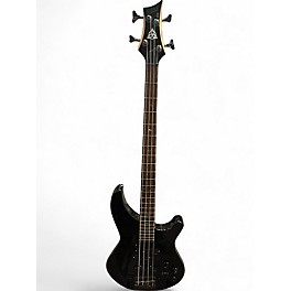 Used Mitchell MB200BK MODDED Black Electric Bass Guitar