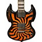 Used Wylde Audio Barbarian Buzzsaw Charcoal Burst Solid Body Electric Guitar